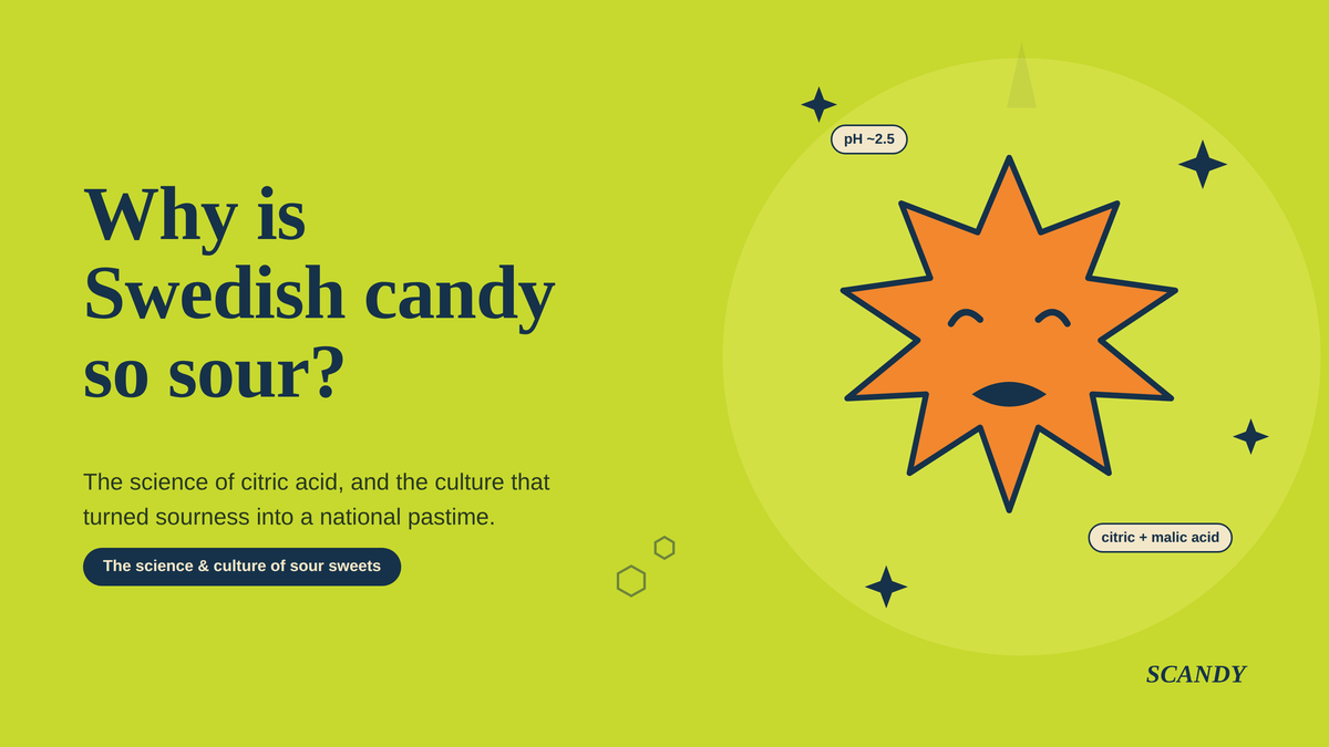 Why Is Swedish Candy So Sour? The Science & Culture Behind Sour Sweets